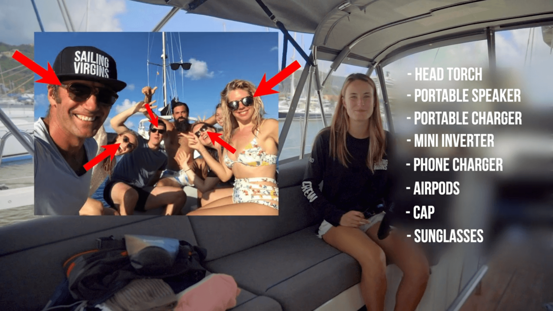 How to Pack for a Sailing Vacation