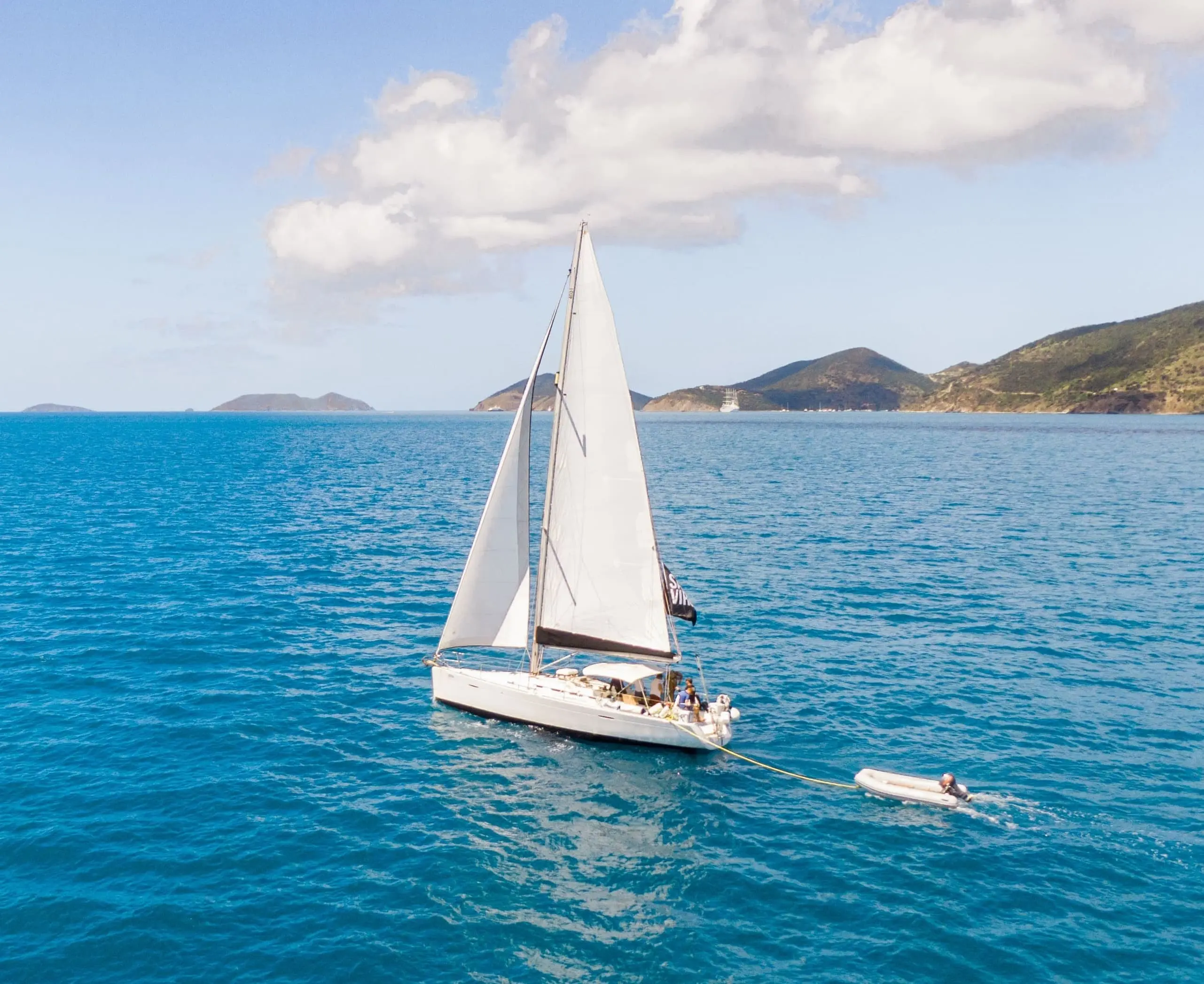 Learning navigation on a monohull