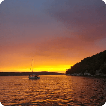 Beautiful coastal sailing destination